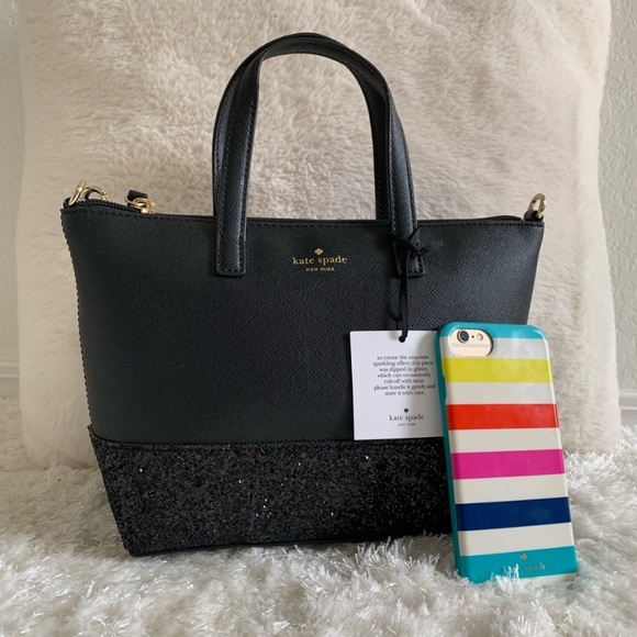 Kate Spade glitter Greta Court ina & Bitsy - Picture 5 of 6